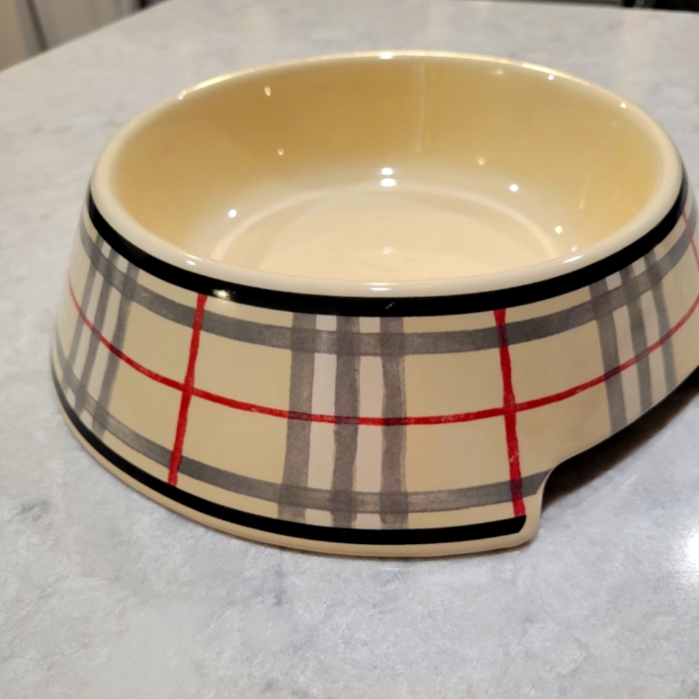 Burberry Dog Dish